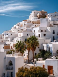Terraced White Walls - 13cm×18cm