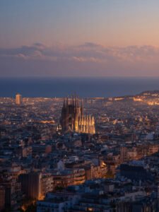 Sagrada Familia Twilight - 13cm×18cm