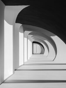 Silent Arches - 13cm×18cm