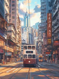 Heartbeat on the Rails - 13cm×18cm