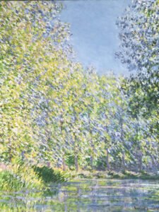 Claude Monet-Bend in the River Epte - 13cm×18cm