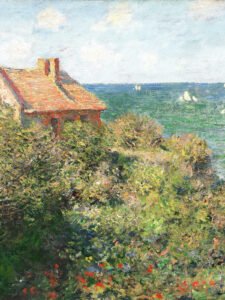 Claude Monet-The Customs House - 13cm×18cm