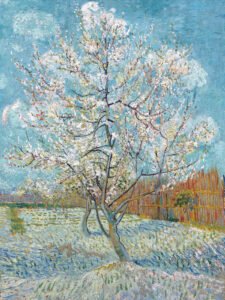 Van Gogh-Peach Trees in Blossom - 13cm×18cm