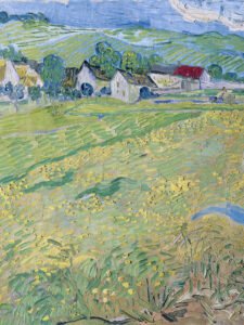 Van Gogh-View of Vessenots near Auvers - 13cm×18cm