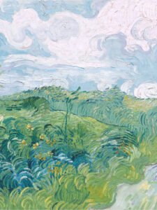 Van Gogh-Green Wheat Fields - 13cm×18cm
