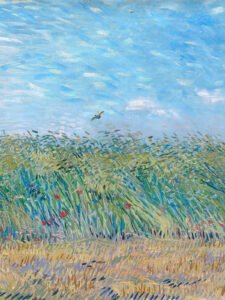 Van Gogh-Wheat Field with a Lark - 13cm×18cm