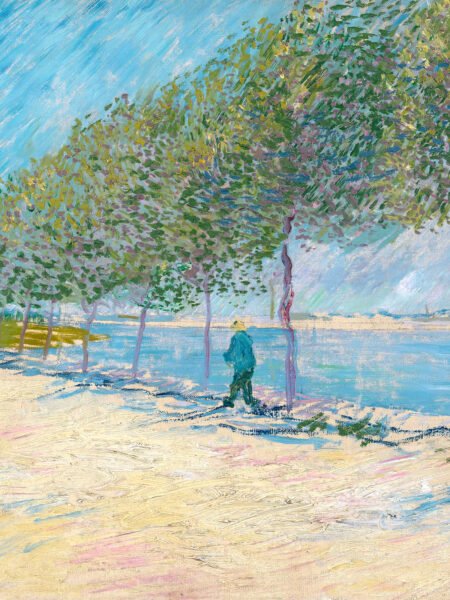 Van Gogh-Along the Seine - 50cm×70cm