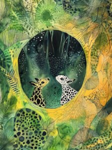 ‌Jungle Whispers · Rare Encounter - 13cm×18cm