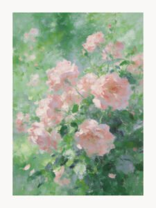 Spring Rose Poetry - 13cm×18cm