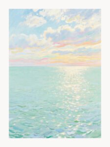 Confession of Sea and Clouds - 13cm×18cm