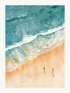 Summer Coast - 13cm×18cm