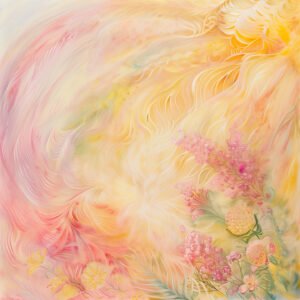 Whimsical Blooms - 50cm×50cm