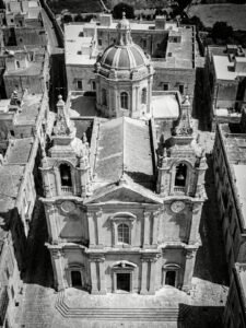 Baroque Dome from Above - 13cm×18cm