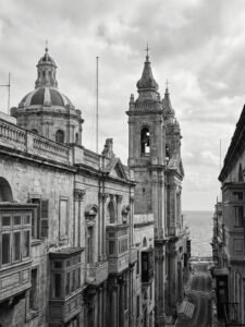 Valletta Street View - 13cm×18cm
