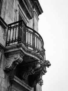 Ornate Balcony - 13cm×18cm