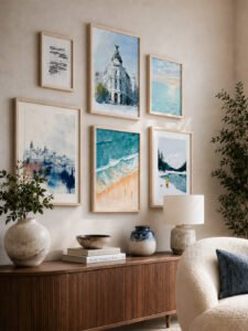 Seaside Gallery Wall