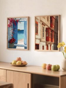 Red and Blue Windows