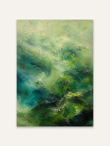 Into the Green Mist - 13cm×18cm