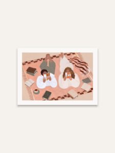 Afternoon Book Gathering - 13cm×18cm
