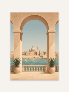 Sea through the Arch - 13cm×18cm