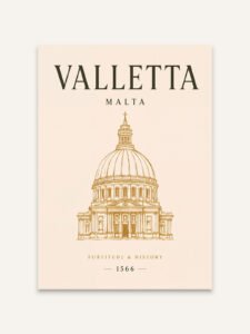 Valletta Sacred Dome - 13cm×18cm