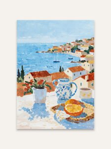 Coastal Breakfast - 13cm×18cm