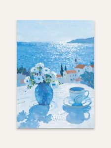 Morning Light by the Sea - 13cm×18cm