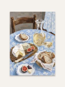 Figs and Bread Moment - 13cm×18cm