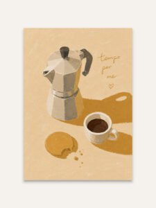 Moka Pot Afternoon - 13cm×18cm