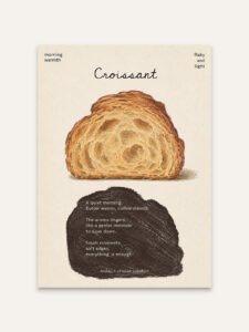 Croissant Recipe Study - 13cm×18cm