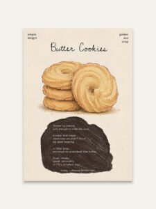 Butter Cookie Collection - 13cm×18cm