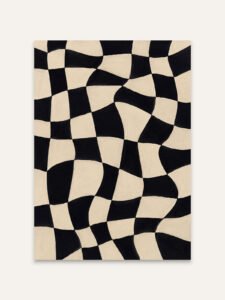Wavy Check Rhythm - 50cm×50cm