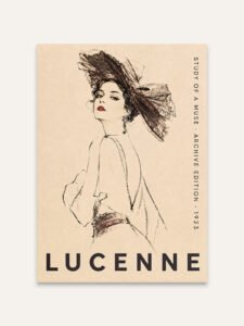 Lucenne in Profile - 50cm×50cm
